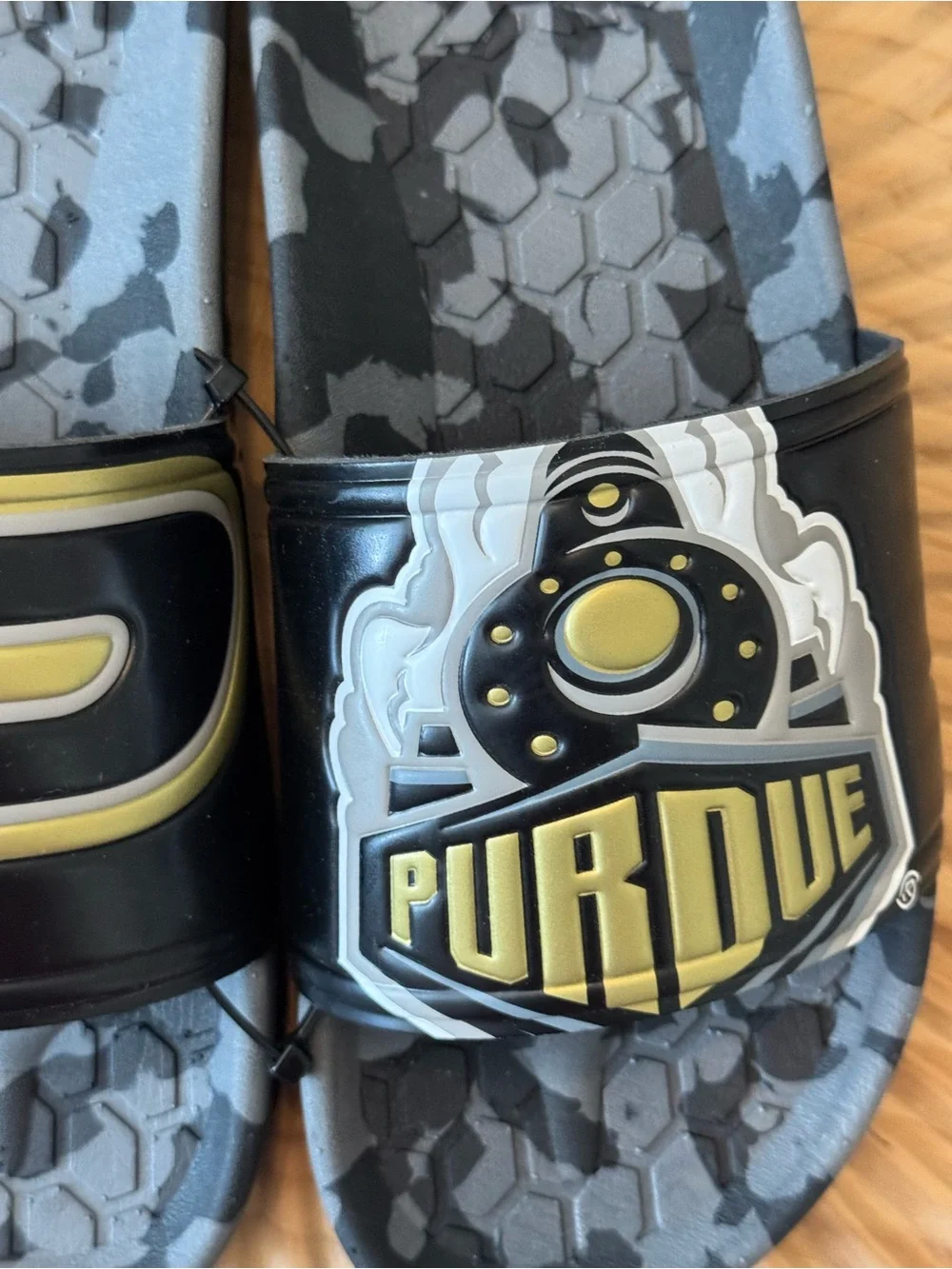 Purdue University Boilermakers HYPD Slydr Sports Sandals Slides Shower Beach